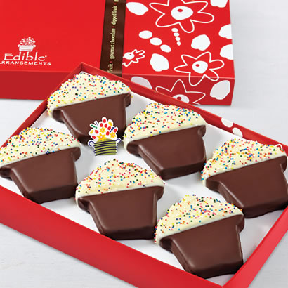 Confetti Cupcake Pinele Box Birthday Celebration Edible New Confetti Cupcake Pinele Box