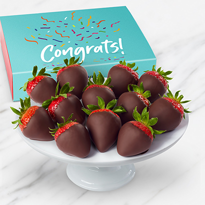 Classic Chocolate Covered Strawberries Gift Box