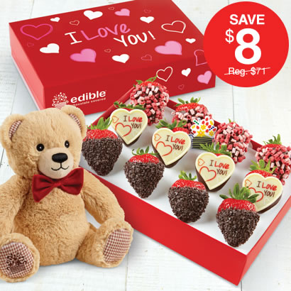 edible arrangements teddy bear