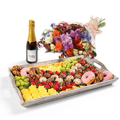 Donuts & Fresh<br>Fruit Board