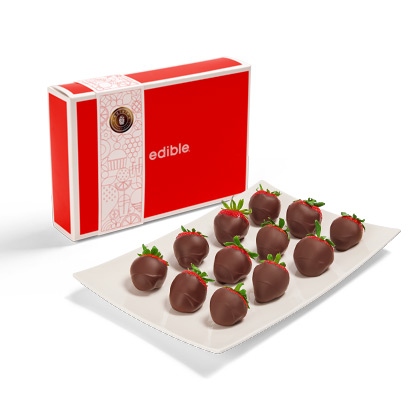 Chocolate Dipped<br>Strawberries Box
