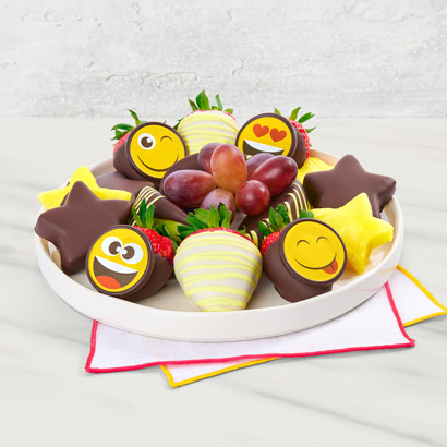 Edible Arrangements® fruit baskets - More Parties, Please Platter made with  M&M'S® MINIS