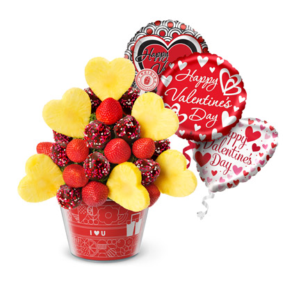 Blooming Hearts™<br>Balloon Gift Set