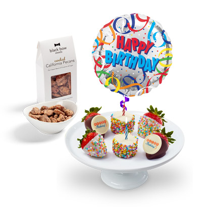 Edible Arrangements® fruit baskets - Make a Wish Birthday Bundle made with  M&M'S® MINIS