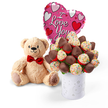 Edible arrangements deals teddy bear