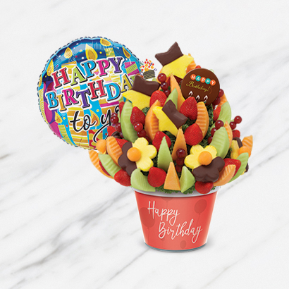 Today We Celebrate Birthday Gift Basket | Edible Arrangements