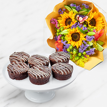 Thanksgiving Brownie Bouquet