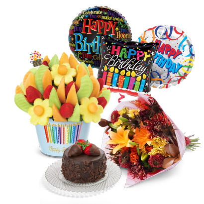 Edible Arrangements® fruit baskets - Make a Wish Birthday Bundle made with  M&M'S® MINIS