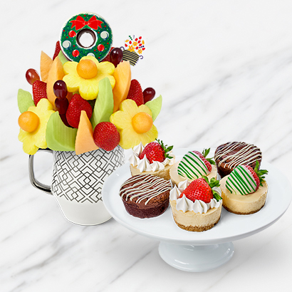 Merry Christmas Mug and Treats Bundle