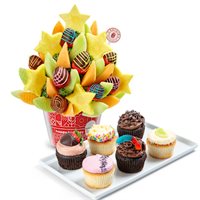 Wish on a Birthday Star Cupcake Gift Set
