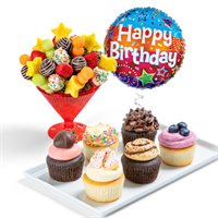 Birthday Wishtini  Cupcake Gift Set
