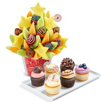 Wish on a Birthday Star Cupcake Gift Set