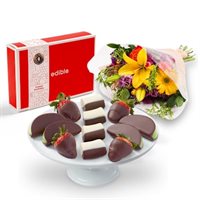 The Perfect Birthday Dipped Berry Gift Set