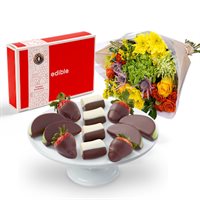 The Perfect Birthday Dipped Berry Gift Set