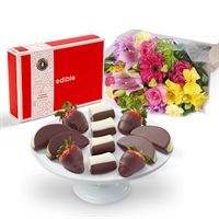The Perfect Birthday Dipped Berry Gift Set
