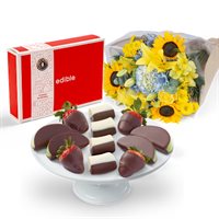 The Perfect Birthday Dipped Berry Gift Set