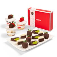 Indulgent Dessert  Chocolate Covered Fruit Box