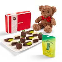 Gummy Bears And ChocolateDipped Fruit Bundle