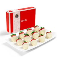 White Chocolate Dipped Strawberries Box