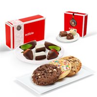 Cookies Dipped Berries  Truffles Gift Set