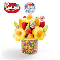 Happy Birthday Berries Arrangement With SKITTLES