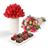 Edible Elegance Bundle With Brownies