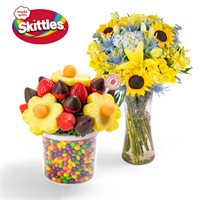 Flowers For You Gift Set With SKITTLES