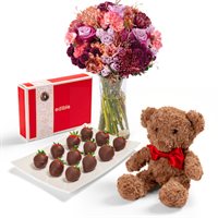 Bobbis Big Celebration Gift Set and Bouquet