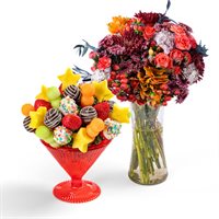 Birthday Wishtini Flowers Gift Set