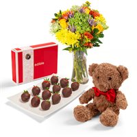 Bobbis Big Celebration Gift Set and Bouquet
