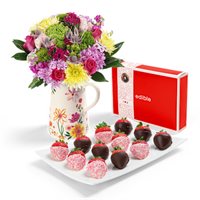 Mothers Day Premium Bouquet  Berries Gift Set