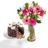 Full of Fun Cake Bouquet Gift Set