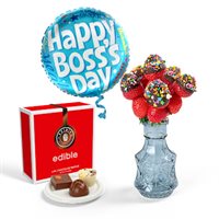 Mini Berry Arrangement Boss Day Gift Set