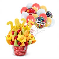 Graduation Celebration  Balloon Bouquet Gift Set
