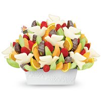 Always In Our Heart Sympathy Fruit Gift Basket