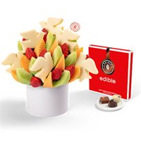 Peace and Doves Arrangement  Truffles Gift Set