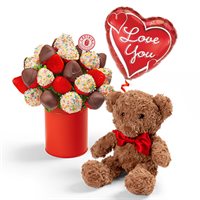 Romantic Gift Bundle  I Love You Balloon