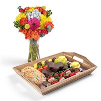 ChocolateDipped Easter Dessert Board Gift Set
