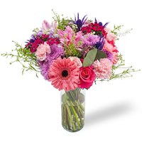 Spring Showers Bouquet with Vase