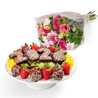 Gift Your Grad Platter  Flowers