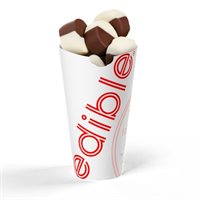 Chocolate Dipped Bananas Cone