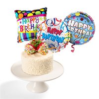 Celebration Cake  Birthday Balloon Bundle
