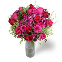 Silent Night Sparkle with Vase