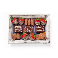 Triple Chocolate Threat Dessert Board