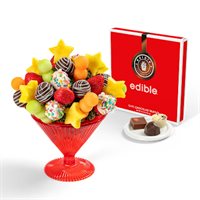 Birthday Wishtini with Confetti Berries  Truffles