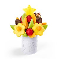 Delicious Daisy Chocolate Covered Strawberries & Fruit Bouquet