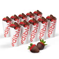 Chocolate Covered Strawberries Cone Snack Pack