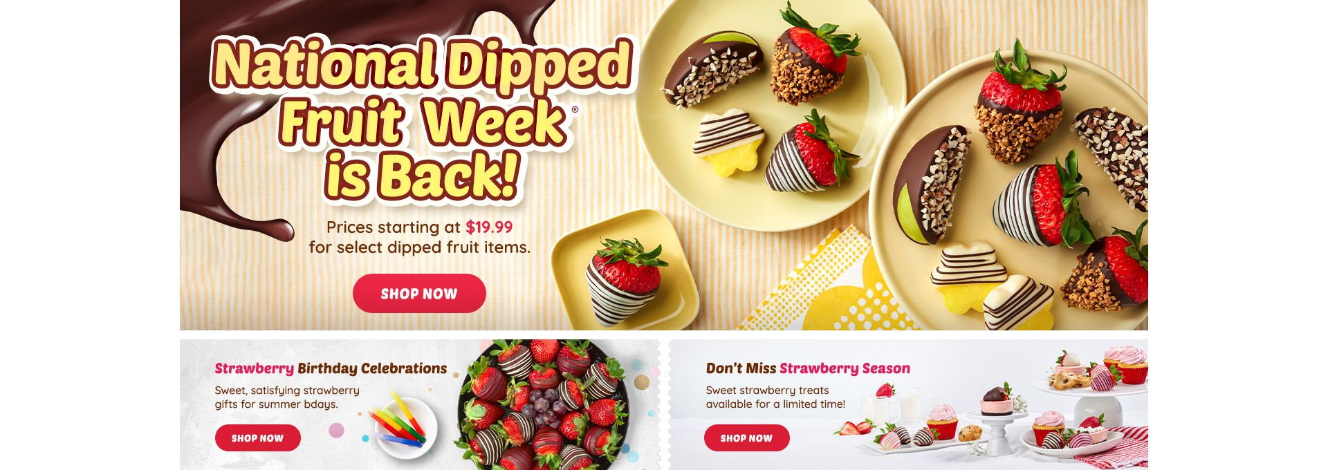 HP DT NDFW, Birthday, Strawberry Desserts